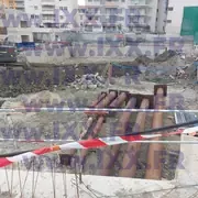 Фаза земляных работ и установка фундаментных свай. 03.2026
